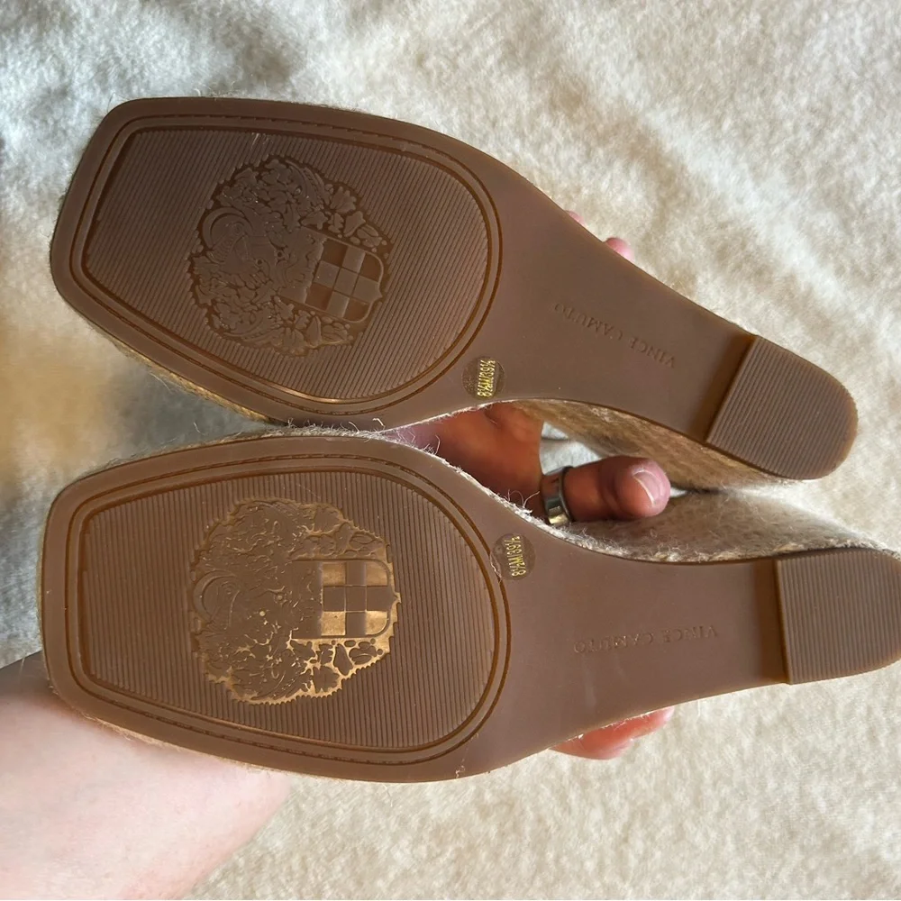 Vince Camuto‎ Beige Espadrille Sandals